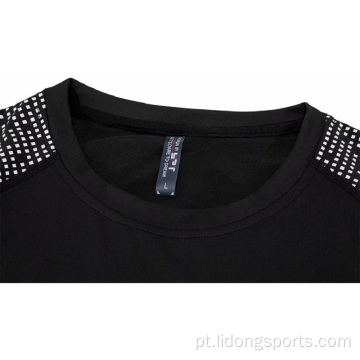 T-shirt-shirt-shirt-shirt de alta qualidade masculina masculina